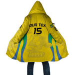 Custom Gabon Football Cloak Go Champions Les Pantheres - African Pride