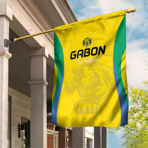 Gabon Football Garden Flag Go Champions Les Pantheres - African Pride