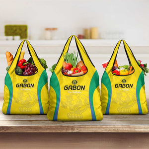 Gabon Football Grocery Bag Go Champions Les Pantheres - African Pride
