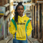 Custom Gabon Football Hoodie Go Champions Les Pantheres - African Pride