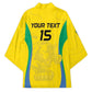Custom Gabon Football Kimono Go Champions Les Pantheres - African Pride
