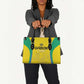 Gabon Football Leather Bag Go Champions Les Pantheres - African Pride