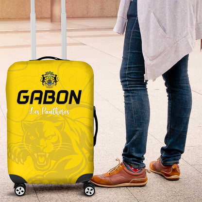 Gabon Football Luggage Cover Go Champions Les Pantheres - African Pride