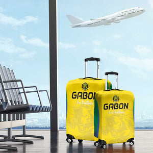 Gabon Football Luggage Cover Go Champions Les Pantheres - African Pride