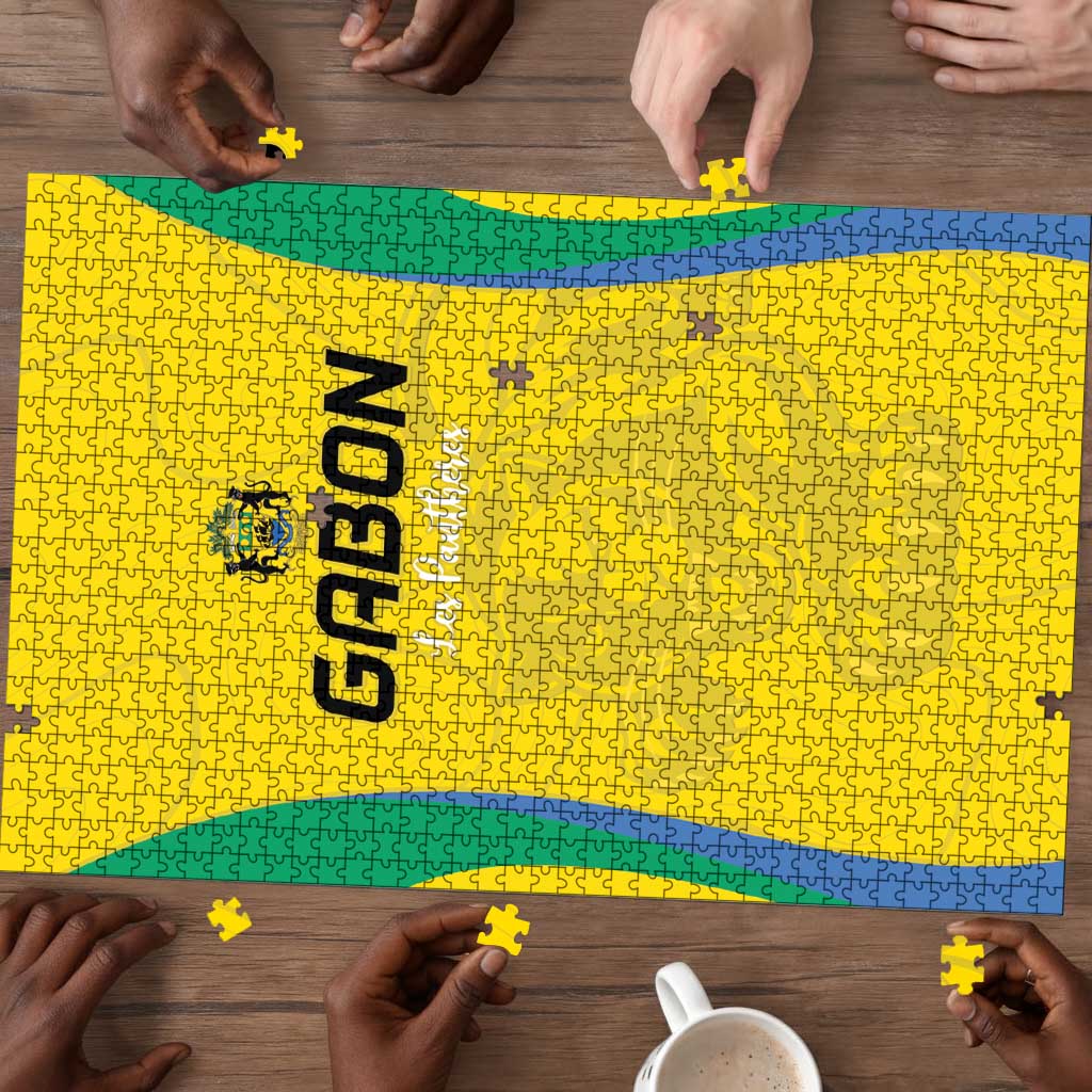 Gabon Football Puzzle Go Champions Les Pantheres - African Pride