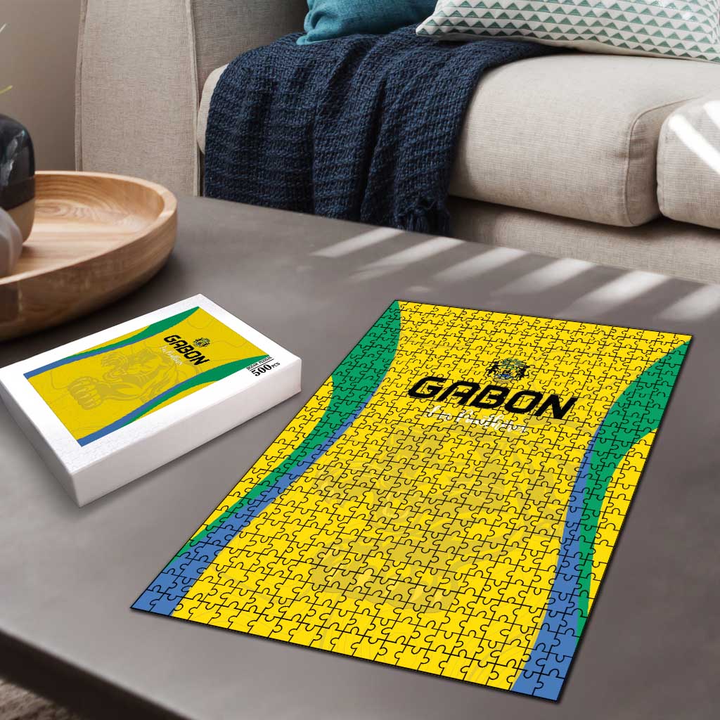 Gabon Football Puzzle Go Champions Les Pantheres - African Pride