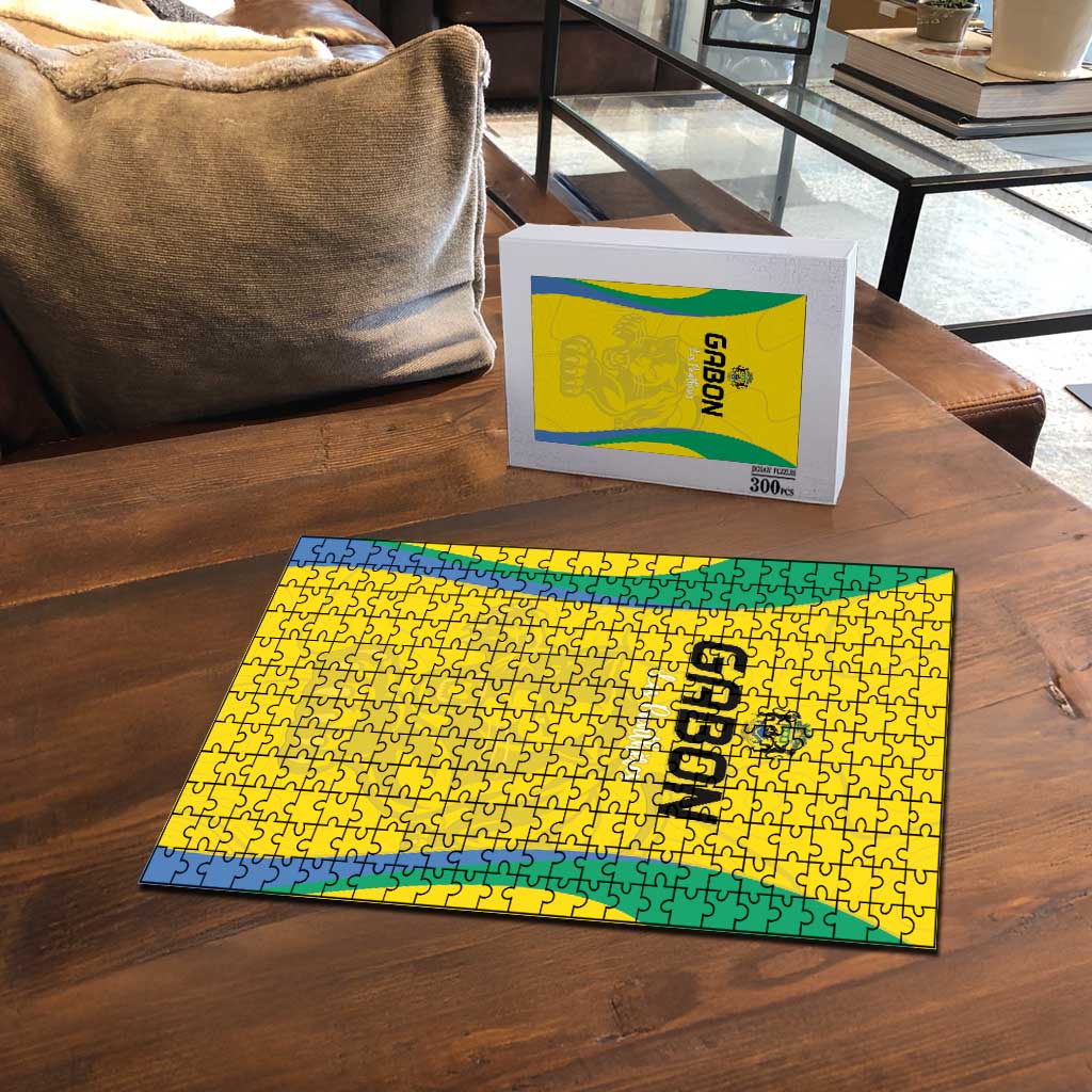 Gabon Football Puzzle Go Champions Les Pantheres - African Pride