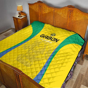 Gabon Football Quilt Go Champions Les Pantheres - African Pride