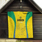 Gabon Football Quilt Go Champions Les Pantheres - African Pride