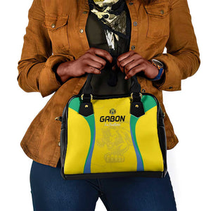 Gabon Football Shoulder Handbag Go Champions Les Pantheres - African Pride