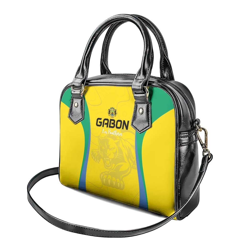 Gabon Football Shoulder Handbag Go Champions Les Pantheres - African Pride