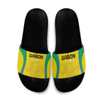 Gabon Football Slide Sandals Go Champions Les Pantheres - African Pride