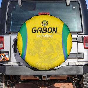 Gabon Football Spare Tire Cover Go Champions Les Pantheres - African Pride
