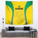 Gabon Football Tapestry Go Champions Les Pantheres - African Pride