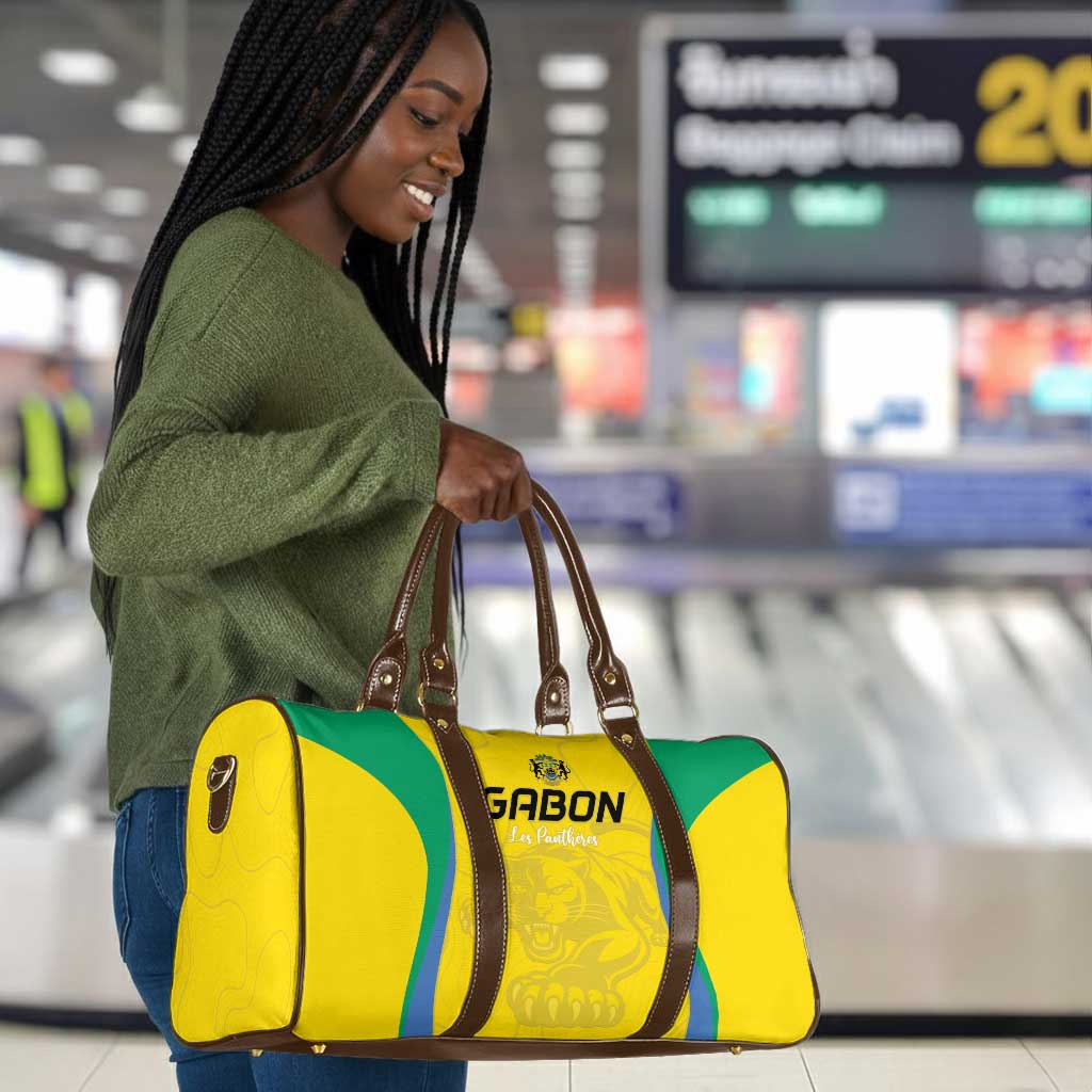 Gabon Football Travel Bag Go Champions Les Pantheres - African Pride