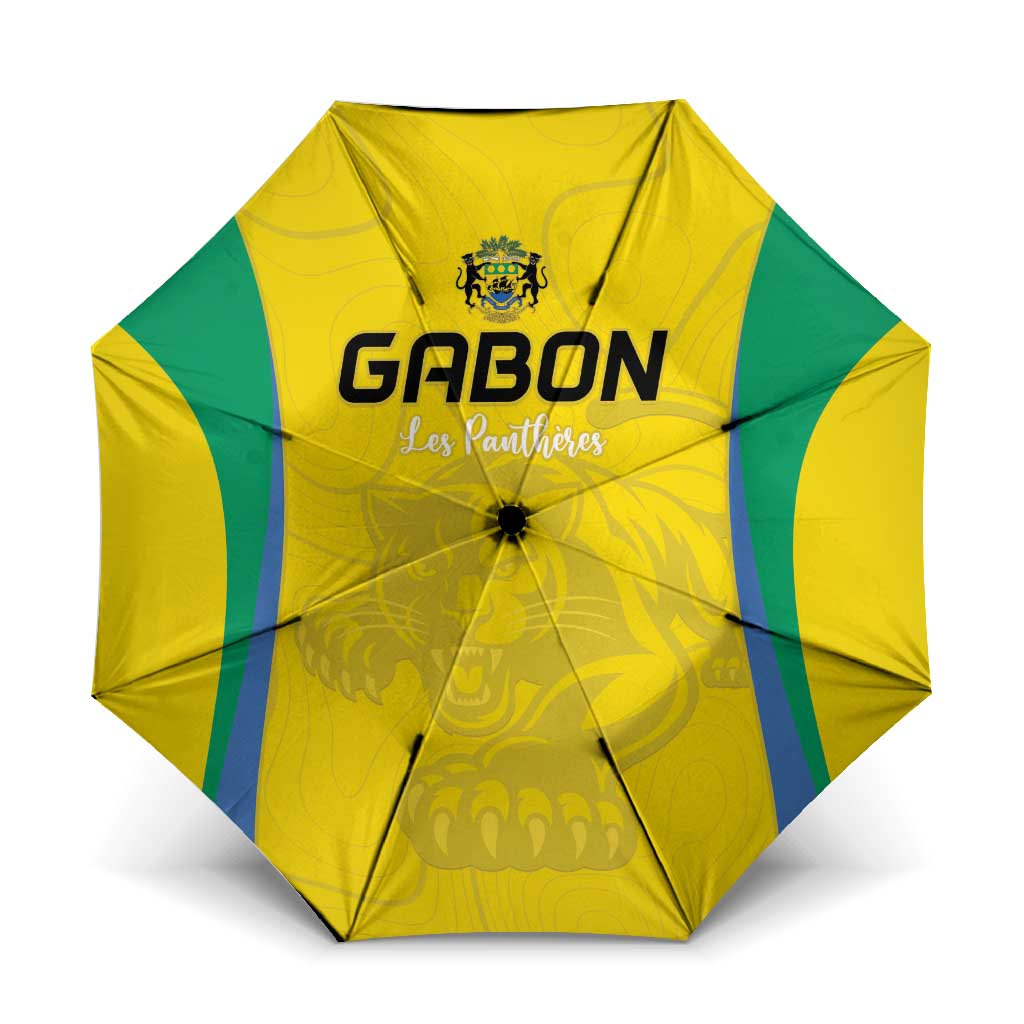 Gabon Football Umbrella Go Champions Les Pantheres - African Pride