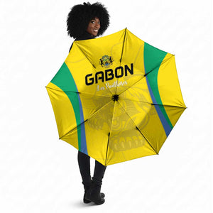 Gabon Football Umbrella Go Champions Les Pantheres - African Pride