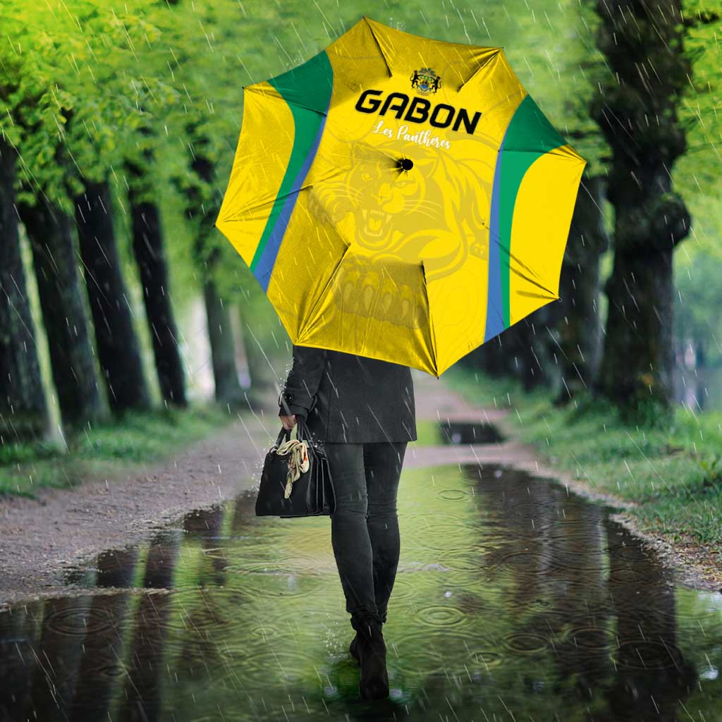 Gabon Football Umbrella Go Champions Les Pantheres - African Pride