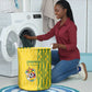Zimbabwe Football Laundry Basket Come On Warriors - Kente Pattern - African Pride