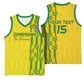 Custom Zimbabwe Football Basketball Jersey Come On Warriors - Kente Pattern - African Pride