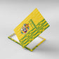 Zimbabwe Football Canvas Wall Art Come On Warriors - Kente Pattern - African Pride