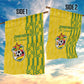 Zimbabwe Football Garden Flag Come On Warriors - Kente Pattern - African Pride