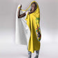 Zimbabwe Football Hooded Blanket Come On Warriors - Kente Pattern - African Pride