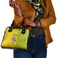 Zimbabwe Football Shoulder Handbag Come On Warriors - Kente Pattern - African Pride