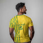 Custom Zimbabwe Football T shirt Come On Warriors - Kente Pattern - African Pride