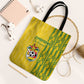 Zimbabwe Football Tote Bag Come On Warriors - Kente Pattern - African Pride