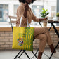 Zimbabwe Football Tote Bag Come On Warriors - Kente Pattern - African Pride