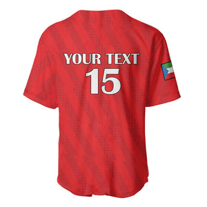 Custom Equatorial Guinea Football Baseball Jersey Go Nzalang Nacional Go - African Pride