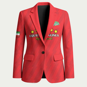 Custom Equatorial Guinea Football Blazer Go Nzalang Nacional Go - African Pride
