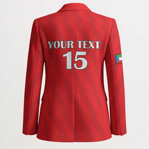 Custom Equatorial Guinea Football Blazer Go Nzalang Nacional Go - African Pride