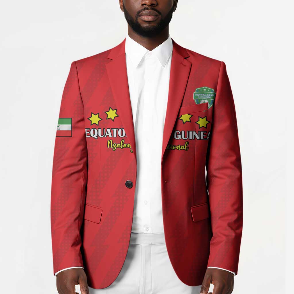 Custom Equatorial Guinea Football Blazer Go Nzalang Nacional Go - African Pride