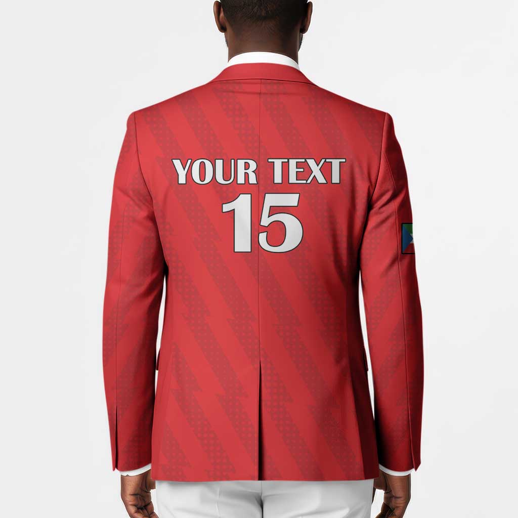 Custom Equatorial Guinea Football Blazer Go Nzalang Nacional Go - African Pride
