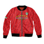 Custom Equatorial Guinea Football Bomber Jacket Go Nzalang Nacional Go - African Pride