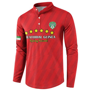 Custom Equatorial Guinea Football Button Sweatshirt Go Nzalang Nacional Go