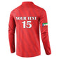 Custom Equatorial Guinea Football Button Sweatshirt Go Nzalang Nacional Go