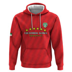 Custom Equatorial Guinea Football Hoodie Go Nzalang Nacional Go - African Pride
