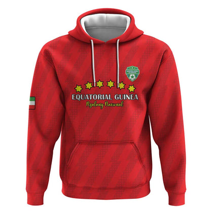 Custom Equatorial Guinea Football Hoodie Go Nzalang Nacional Go - African Pride