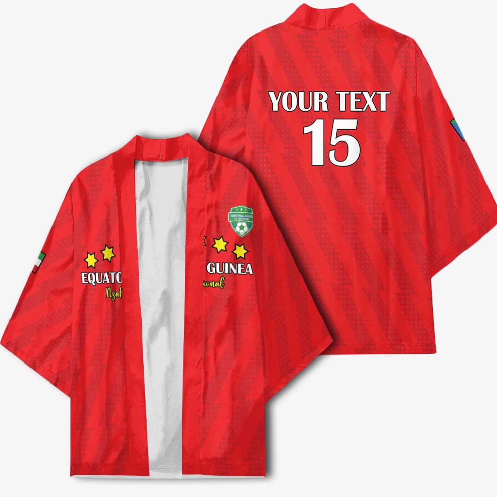 Custom Equatorial Guinea Football Kimono Go Nzalang Nacional Go - African Pride