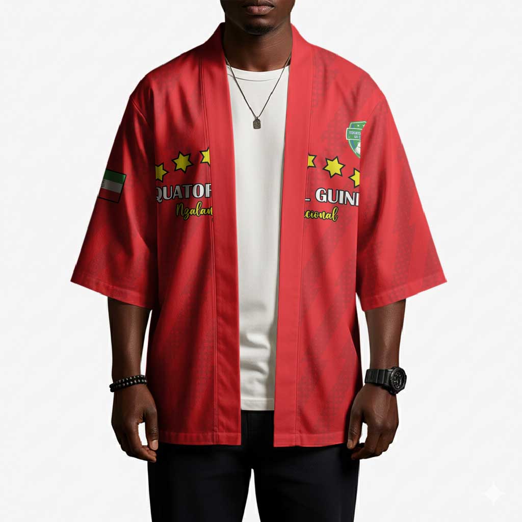 Custom Equatorial Guinea Football Kimono Go Nzalang Nacional Go - African Pride