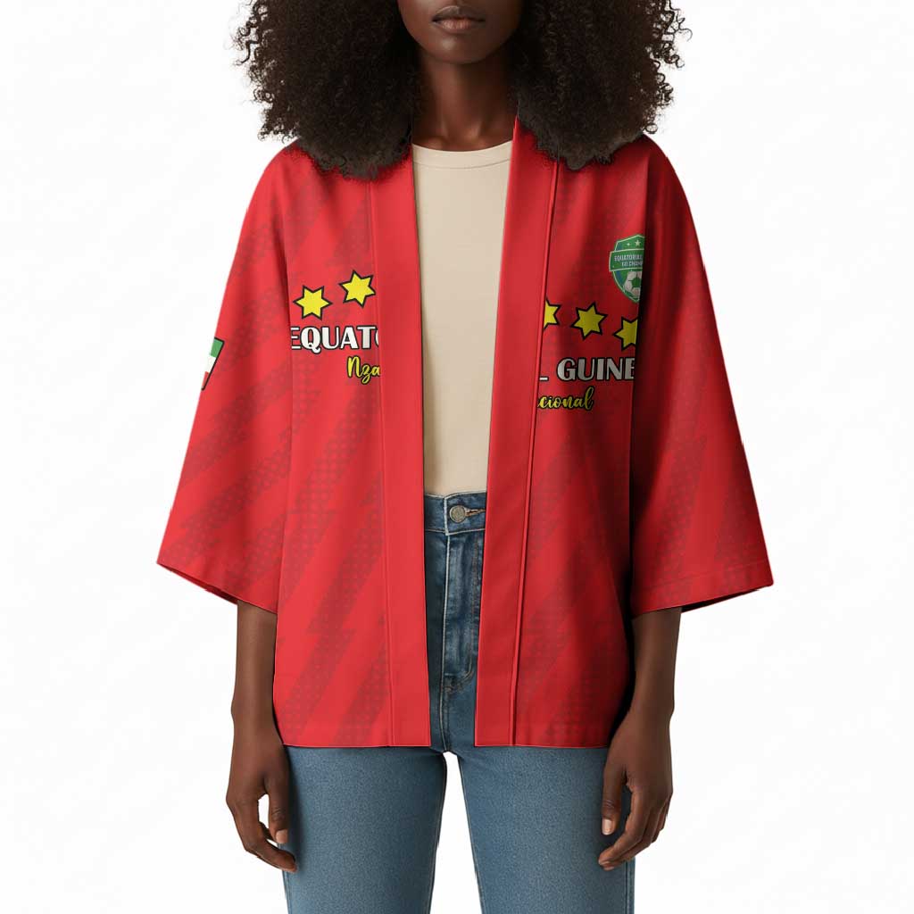 Custom Equatorial Guinea Football Kimono Go Nzalang Nacional Go - African Pride