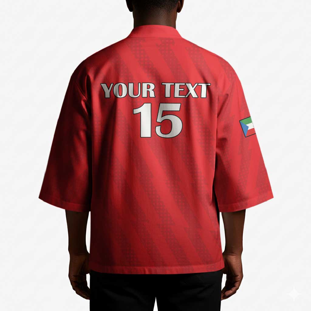 Custom Equatorial Guinea Football Kimono Go Nzalang Nacional Go - African Pride