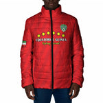 Custom Equatorial Guinea Football Padded Jacket Go Nzalang Nacional Go - African Pride