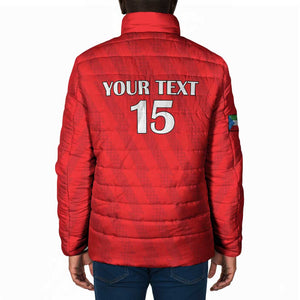Custom Equatorial Guinea Football Padded Jacket Go Nzalang Nacional Go - African Pride