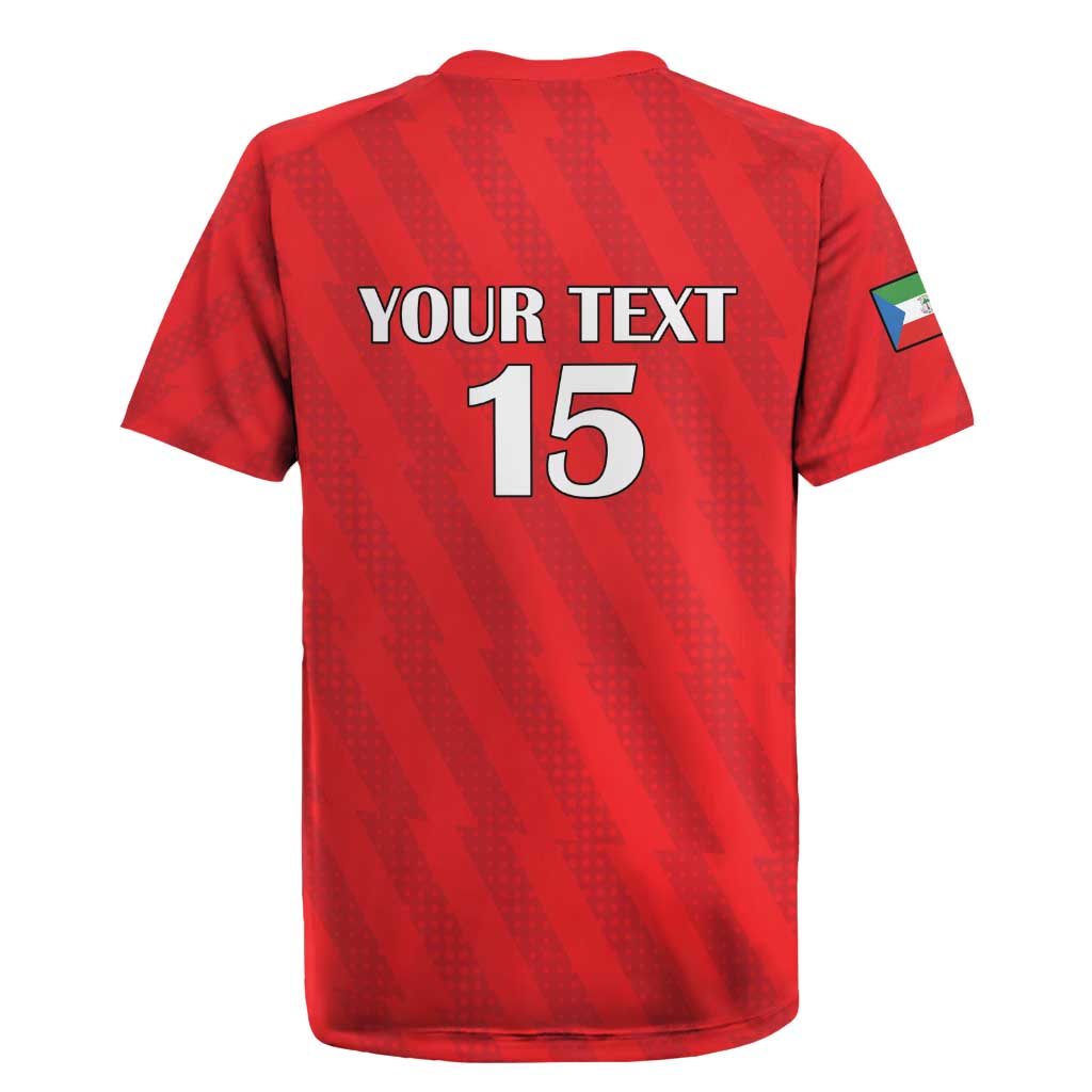 Custom Equatorial Guinea Football Rugby Jersey Go Nzalang Nacional Go - African Pride
