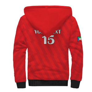 Custom Equatorial Guinea Football Sherpa Hoodie Go Nzalang Nacional Go - African Pride