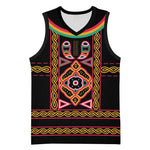 Cameroon Bamenda Basketball Jersey Toghu Traditional Pattern